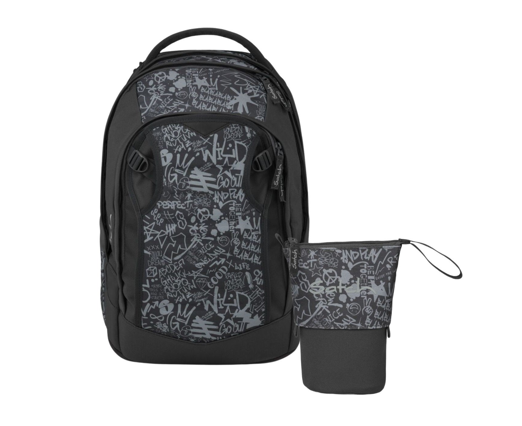 Schulrucksack-Set MATCH PLUS Street Ink 2-teilig von Satch