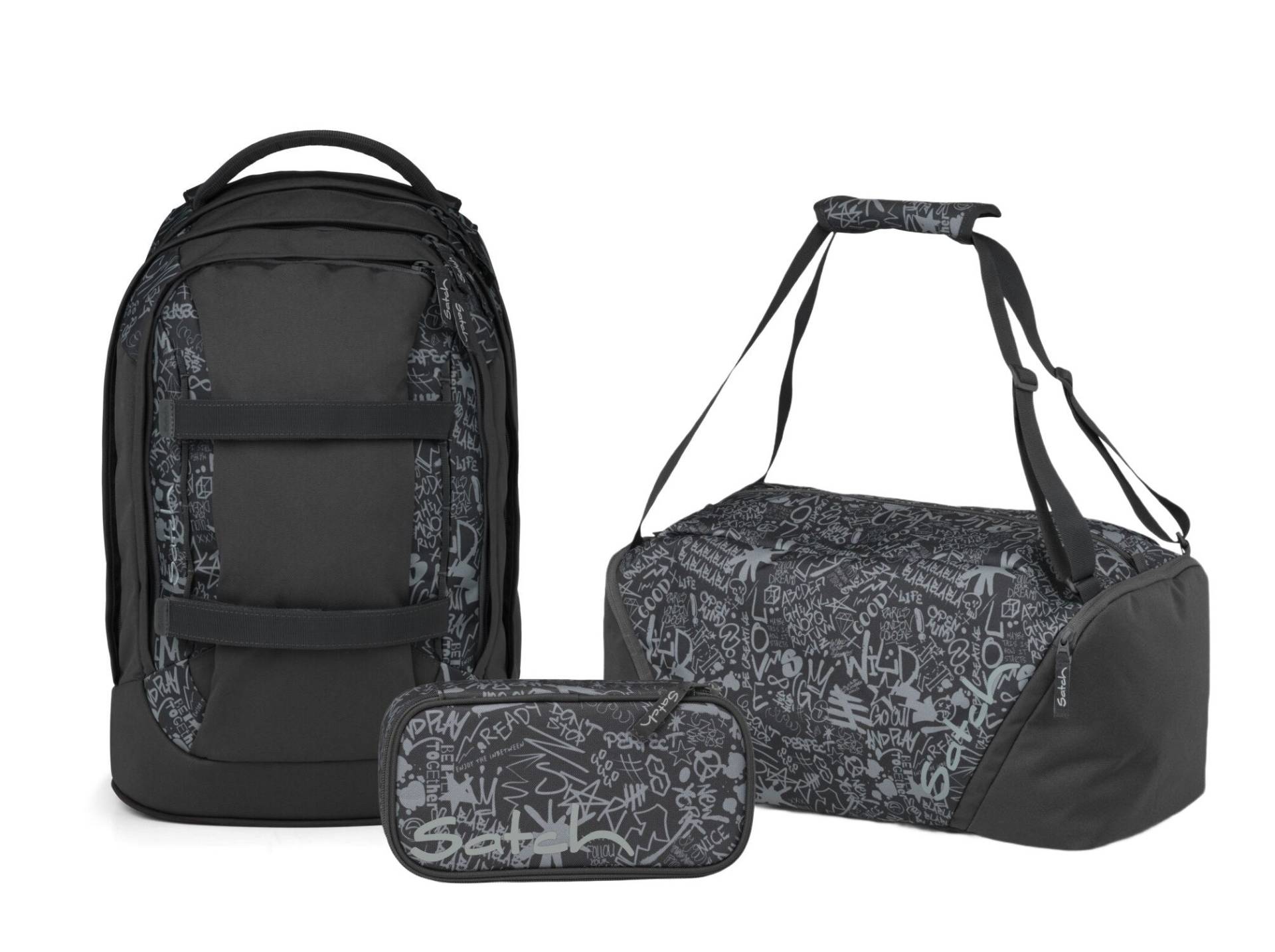 Schulrucksack-Set PACK Street Ink 3-teilig von Satch