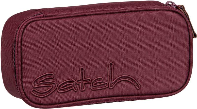 satch  Schlamperbox Nordic Edition  in Dunkelrot (1.8 Liter), Federmappe von Satch