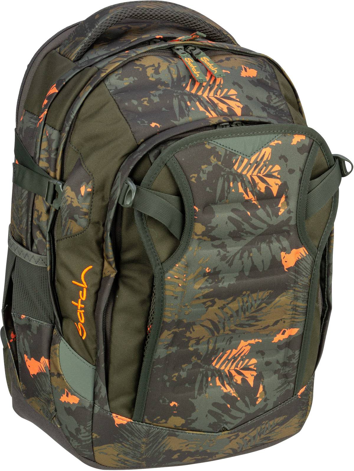 satch  match 4.0  in Oliv (30 Liter), Schulrucksack von Satch