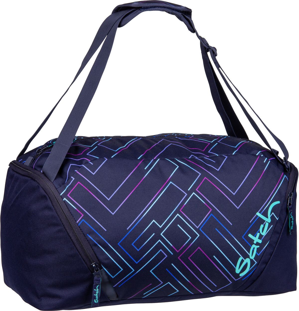 satch  Sporttasche  in Purple Laser (22.2 Liter), Sporttasche von Satch