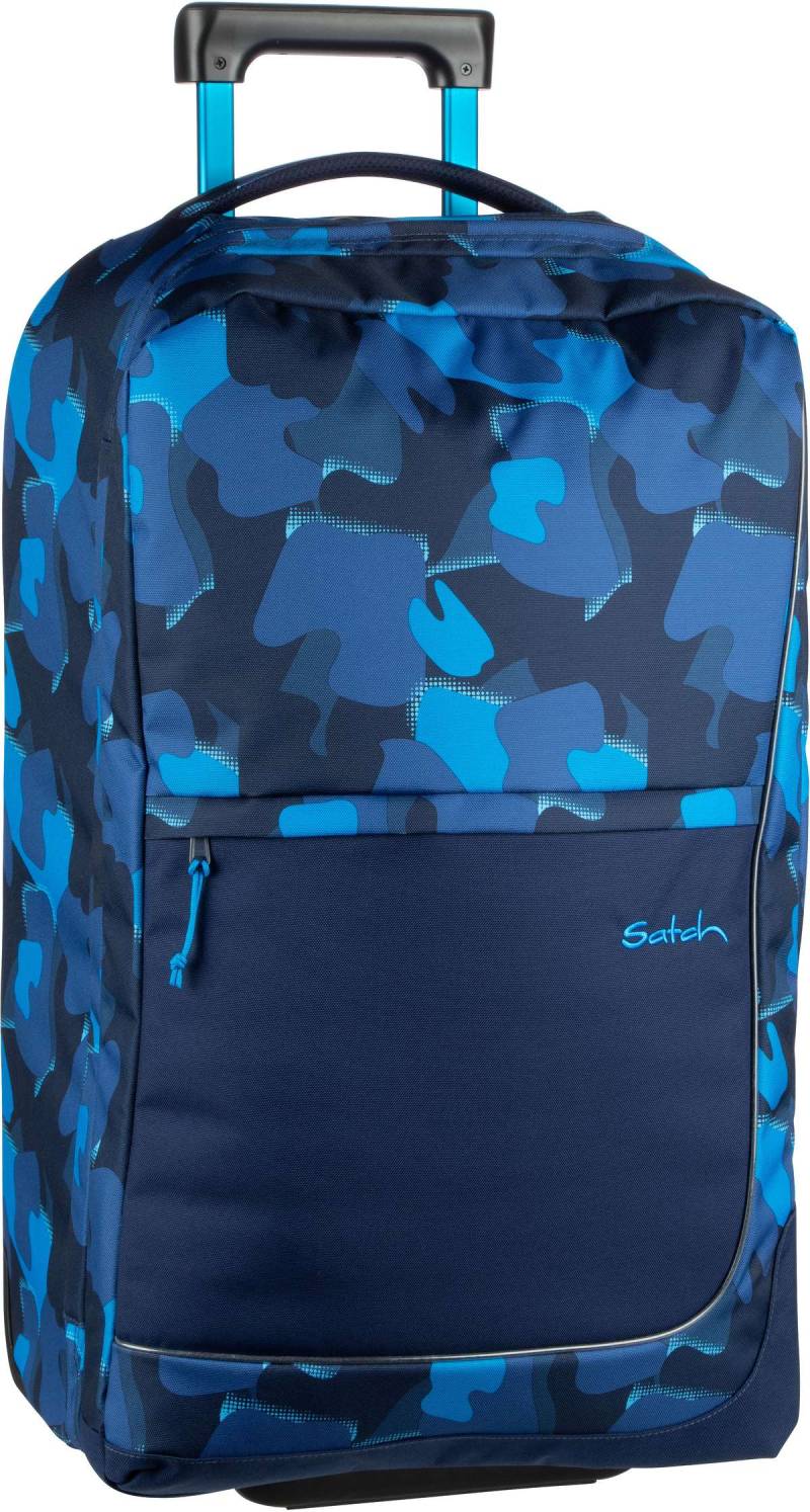 satch  Flow M Trolley  in Blau (60 Liter), Koffer & Trolley von Satch