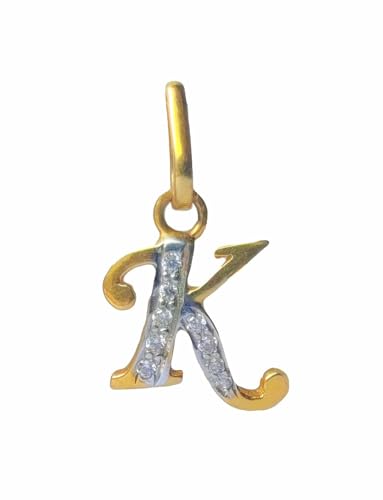 Satfale Jewellers 22K/18K echt zertifiziert Geldstrafe Quadratische Form Frauenanhänger von Satfale Jewellers
