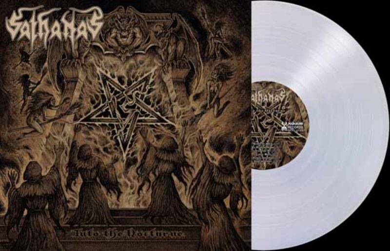 Sathanas Into The Nocturne LP multicolor von Sathanas