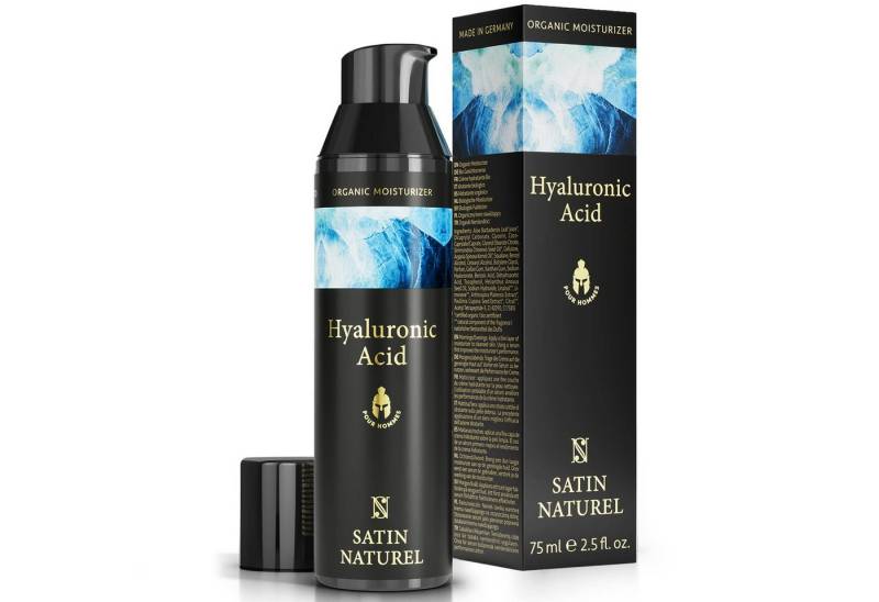 Satin Naturel Gesichtspflege For Men - Hyaluronsäure Bio Creme, Gesichtscreme, 1-tlg. Satin Naturel Gesichtspflege For Men - Hyaluronsäure Bio Creme, Gesichtscreme, 1-tlg. von Satin Naturel