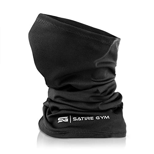 Satire Gym – 2er Set Atmungsaktives Multifunktionstuch/Funktioneller & schnell trocknender Schlauchschal Mundschutz für Herren – Hochwertig verarbeiteter Face Shield & Sport Schlauchschal von Satire Gym