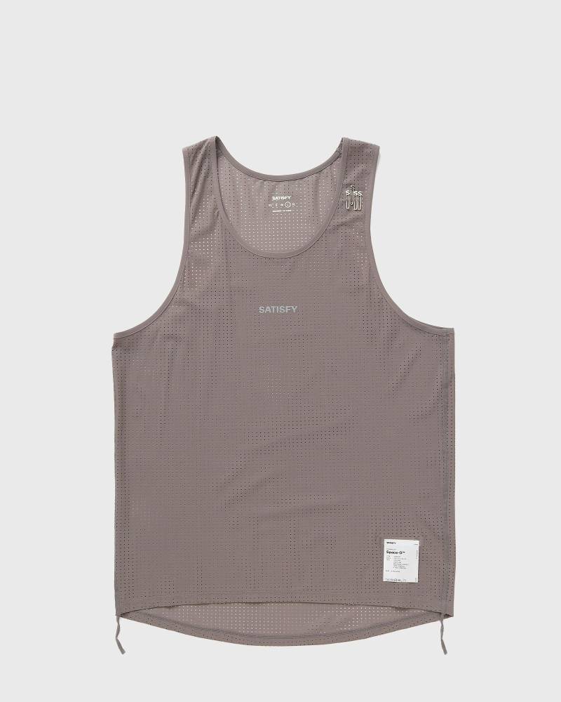 Satisfy Running Space-O Singlet Top men Tank Tops brown in Größe:L von Satisfy Running