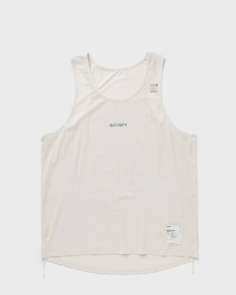 Satisfy Running Space-O Singlet Top men Tank Tops white in Größe:L von Satisfy Running
