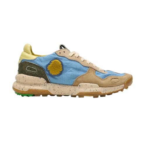 Satorisan - Chacrona Linen - Casual Sneaker Herren - Vintage Leder und Leinen Sportschuhe Bequem, Nachhaltig und Dauerhaft - Farbe Blue Swirl - Größe 43 Satorisan - Chacrona Linen - Casual Sneaker Herren - Vintage Leder und Leinen Sportschuhe Bequem, Nachhaltig und Dauerhaft - Farbe Blue Swirl - Größe 43 von Satorisan