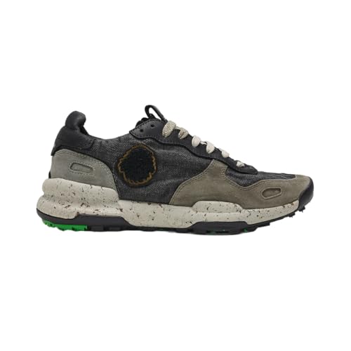 Satorisan - Chacrona Linen - Casual Sneaker Herren - Vintage Leder und Leinen Sportschuhe Bequem, Nachhaltig und Dauerhaft - Farbe Fumo Black - Größe 45 Satorisan - Chacrona Linen - Casual Sneaker Herren - Vintage Leder und Leinen Sportschuhe Bequem, Nachhaltig und Dauerhaft - Farbe Fumo Black - Größe 45 von Satorisan