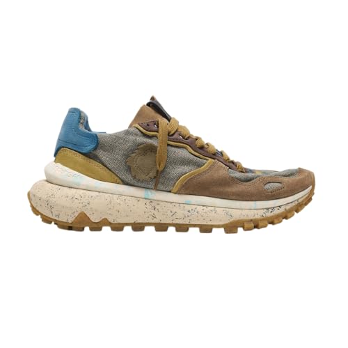 Satorisan - Chacrona Metta Lino Whitewisp - Casual Sneaker Herren - Vintage Leder und Leinen Sportschuhe Bequem, Nachhaltig und Dauerhaft - Farbe Fumo - Größe 45 Satorisan - Chacrona Metta Lino Whitewisp - Casual Sneaker Herren - Vintage Leder und Leinen Sportschuhe Bequem, Nachhaltig und Dauerhaft - Farbe Fumo - Größe 45 von Satorisan