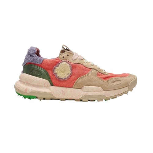 Satorisan - Chacrona Linen - Casual Sneaker Damen - Vintage Leder und Leinen Sportschuhe Bequem, Nachhaltig und Dauerhaft - Farbe Blush Pink - Größe 37 von Satorisan