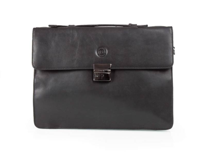 Sattlers & Co - Sattlers & Co The Barn Maceo Aktentasche #68*001 Black von Sattlers & Co