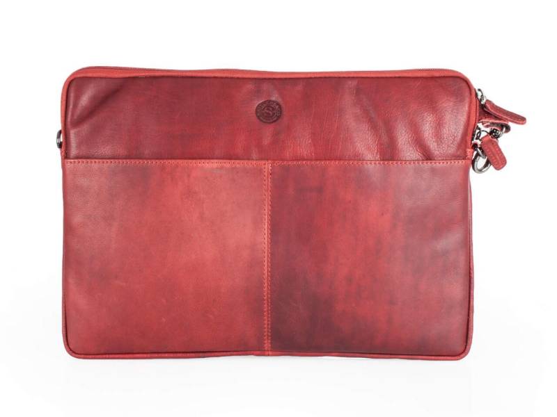 Sattlers & Co - Sattlers & Co The Barn Mick L Notebooktasche #68*012 red von Sattlers & Co