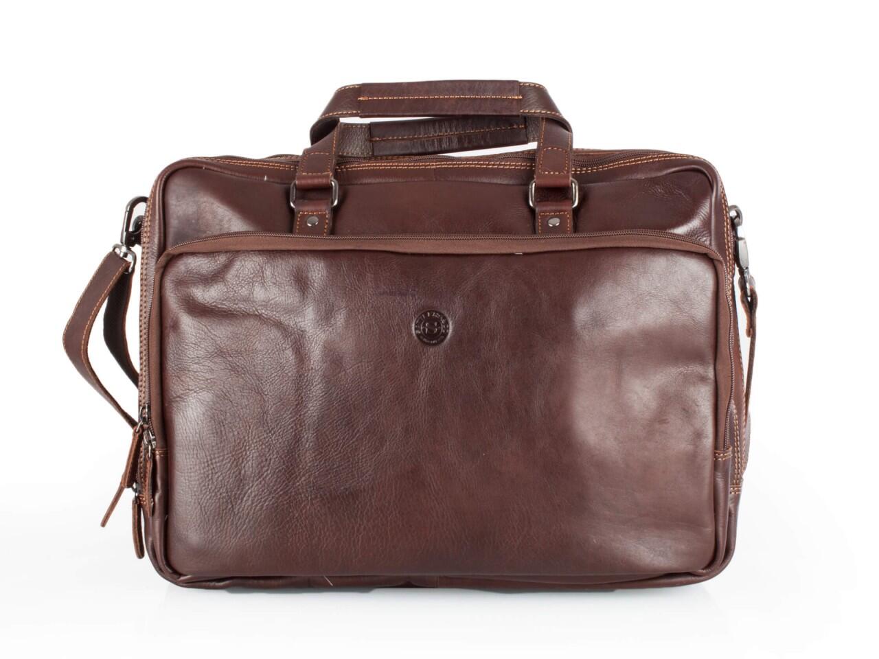 Sattlers & Co - Sattlers & Co The Barn Misterio Aktentasche #68*014 brown von Sattlers & Co