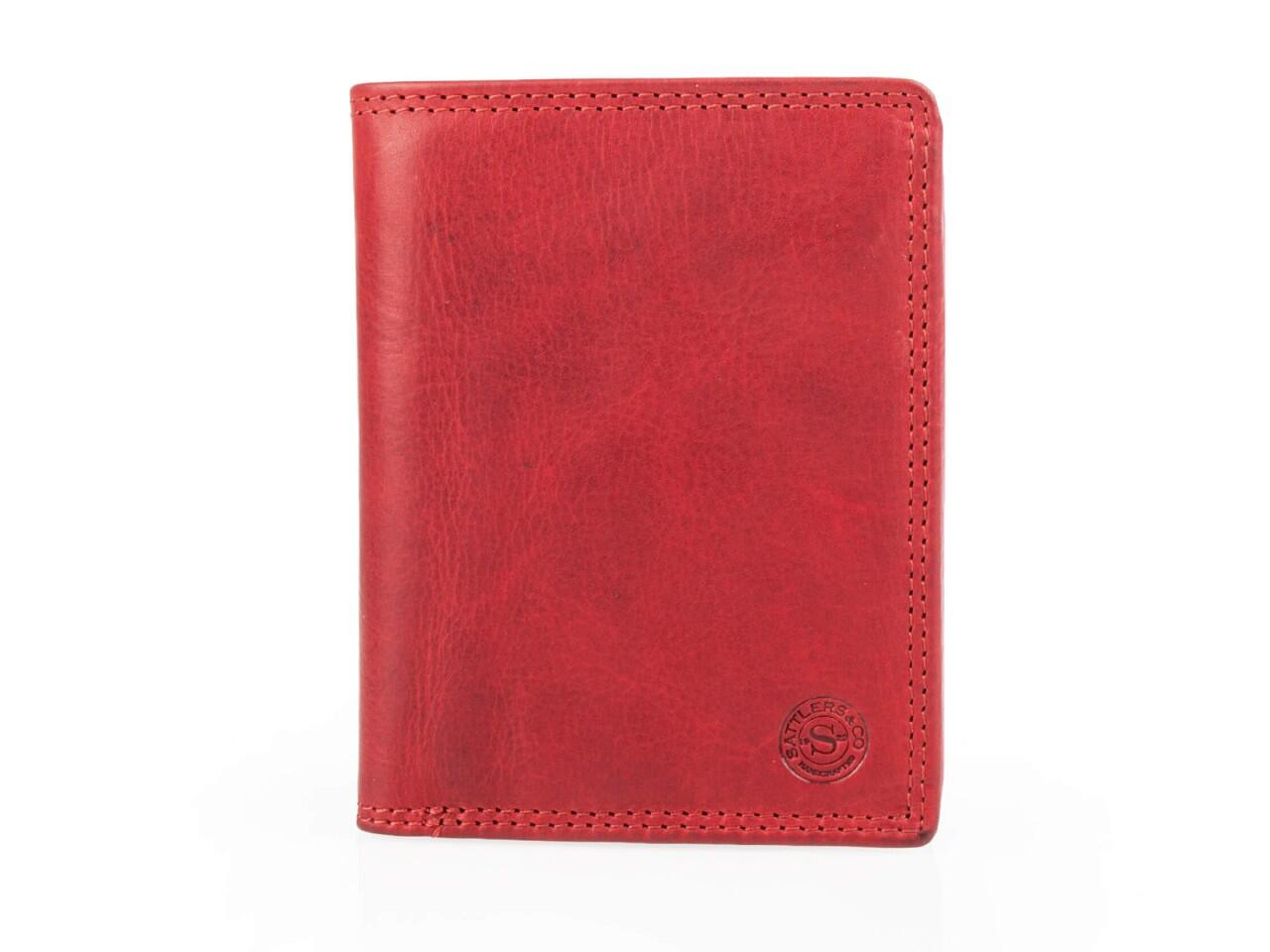 Sattlers & Co - Sattlers & Co The Jockey Kamera Geldbörse #65*004 red von Sattlers & Co