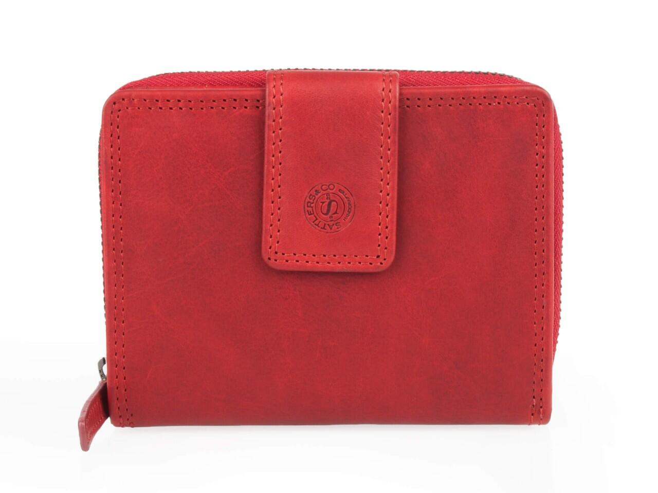Sattlers & Co - Sattlers & Co The Jockey Keiler Geldbörse #65*007 red von Sattlers & Co