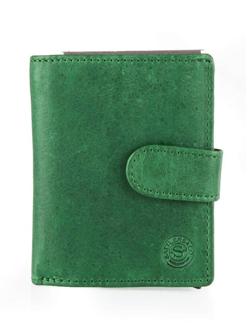 Sattlers & Co - Sattlers & Co The Jockey Kopar Kreditkartenetui #65*011 Green von Sattlers & Co