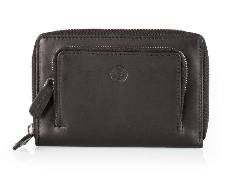 Sattlers & Co - Sattlers & Co The Jockey Kronos Geldbörse #65*013 Black von Sattlers & Co