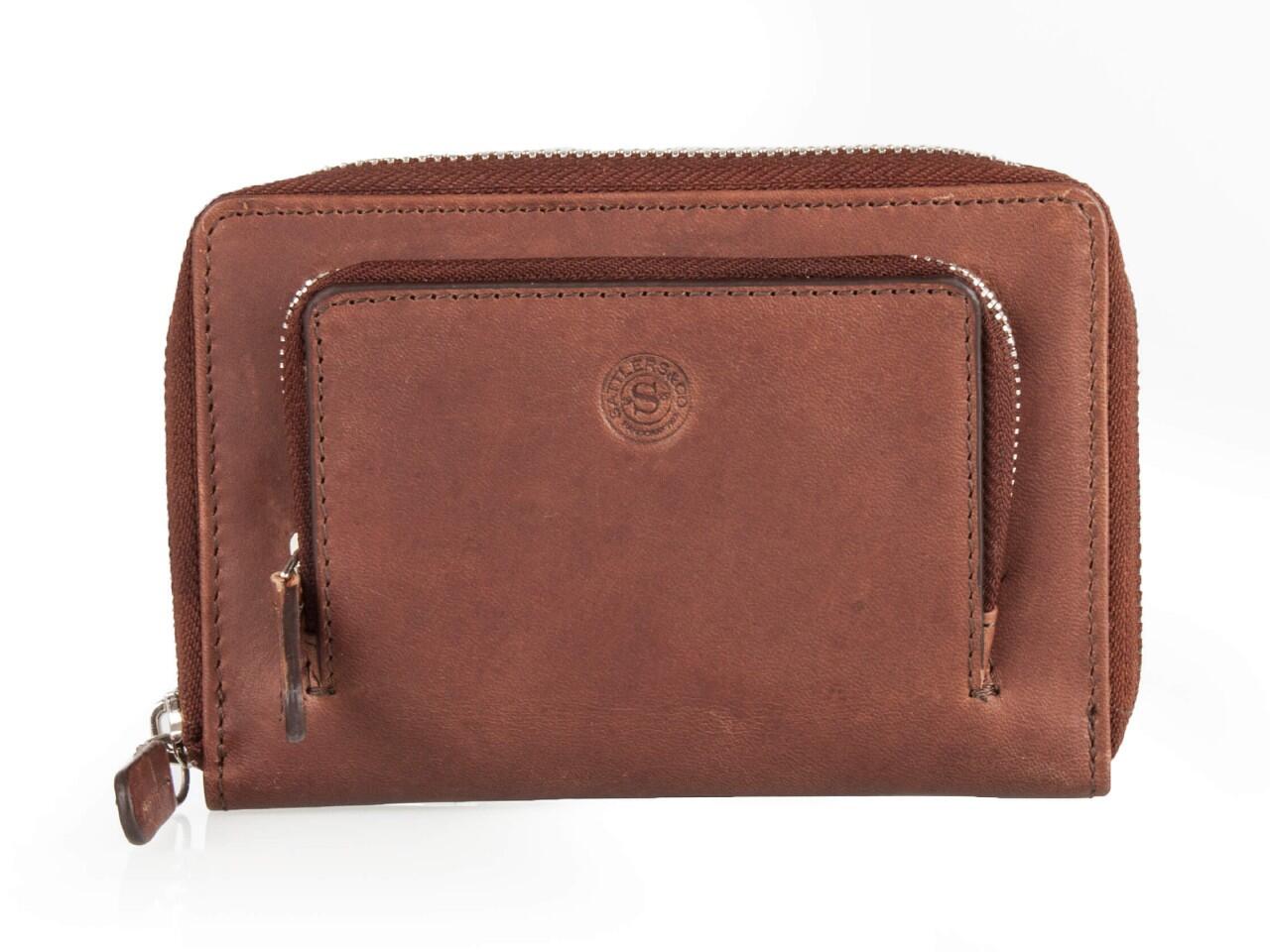Sattlers & Co - Sattlers & Co The Jockey Kronos Geldbörse #65*013 Dark Brown von Sattlers & Co