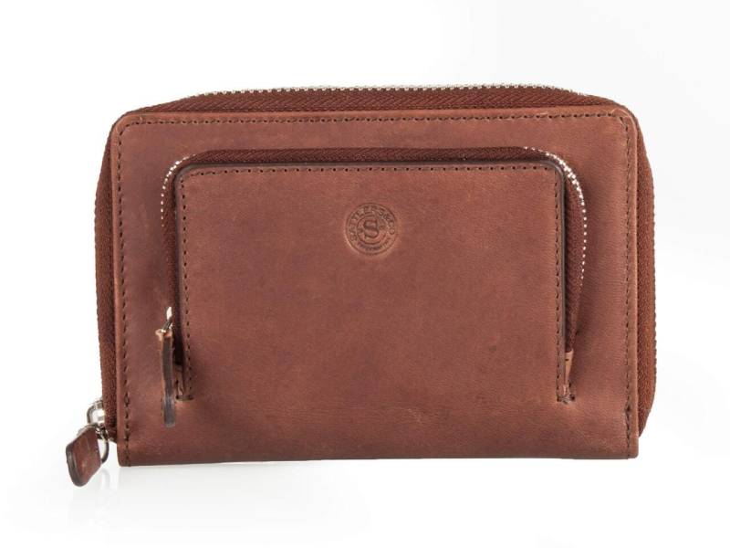 Sattlers & Co - Sattlers & Co The Jockey Kronos Geldbörse #65*013 Dark Brown von Sattlers & Co