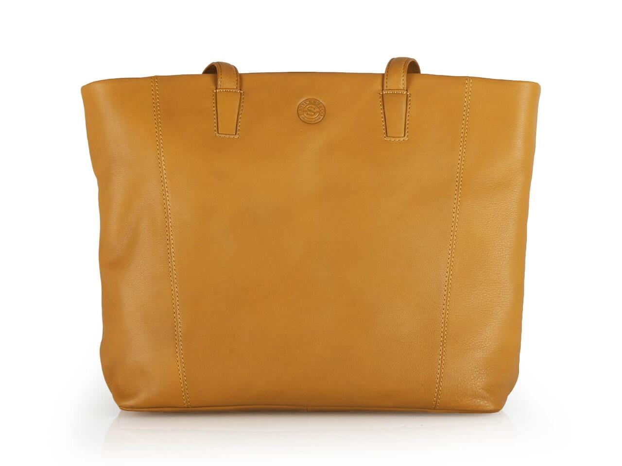 Sattlers & Co - Sattlers & Co The Smooth Palomina Schultertasche #71*004 yellow von Sattlers & Co