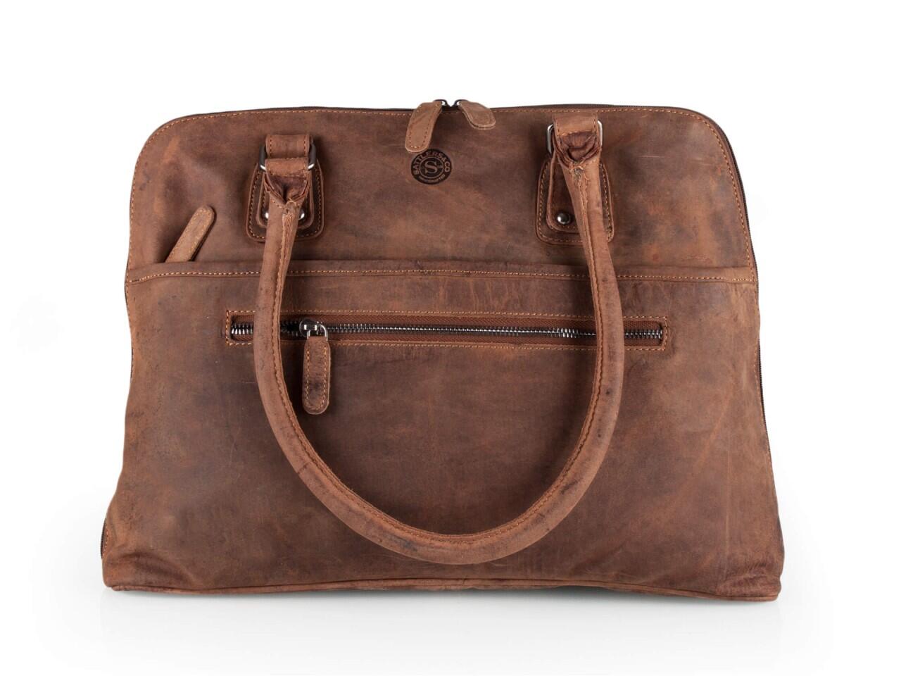 Sattlers & Co - Sattlers & Co The Standardo Vanlandi Schultertasche #84*010 Khaki von Sattlers & Co