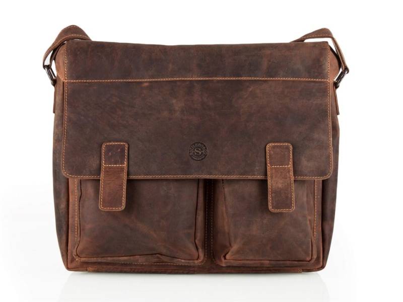 Sattlers & Co - Sattlers & Co The Standardo Vinur Aktentasche #84*030 Khaki von Sattlers & Co