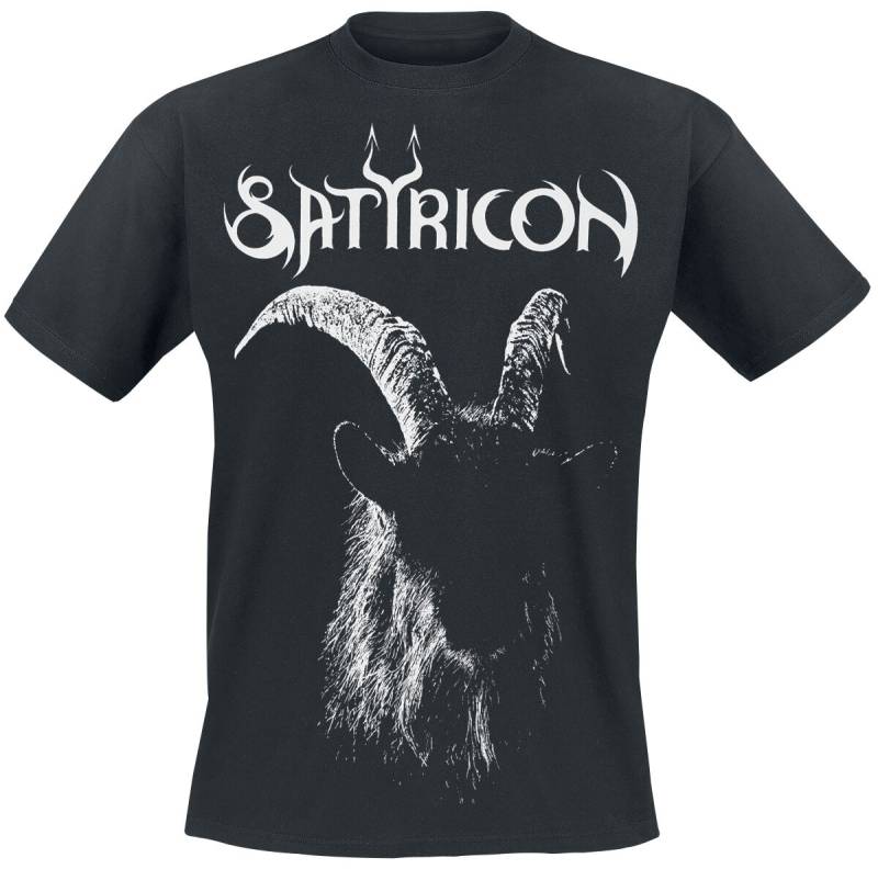 Satyricon T-Shirt - Satyr - S - für Männer - Größe S - schwarz  - Lizenziertes Merchandise! Satyricon T-Shirt - Satyr - S - für Männer - Größe S - schwarz  - Lizenziertes Merchandise! von Satyricon