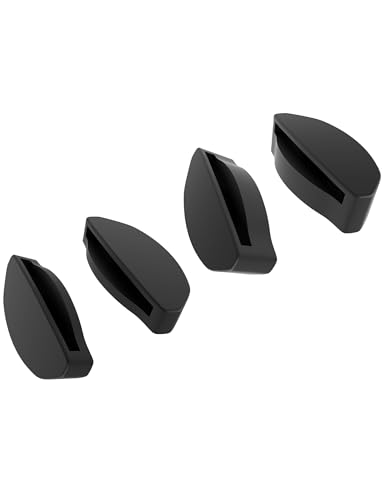 Saucer Ersatz-Nasenpolster für Oakley Frogskins Range OO9284 Sonnenbrillen, Standard-Schwarz + asiatische Passform, Einheitsgröße von Saucer