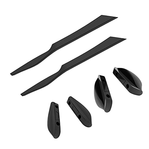 Saucer Ersatz-Nasenpolster und Ohrstöpsel, Brille Ersatzteile, Gummi-Set für Oakley Chainlink | Chainlink Asian Fit Sonnenbrille, Schwarz, Einheitsgröße von Saucer