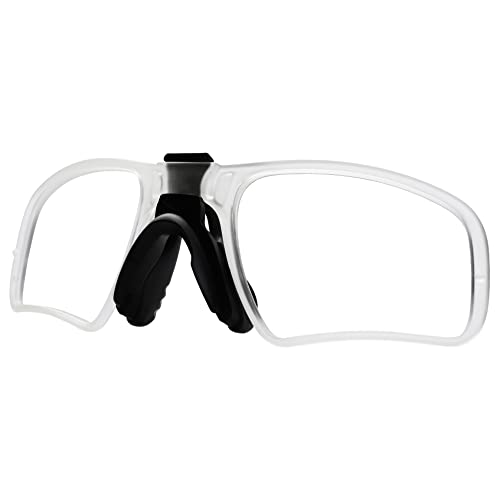 Saucer Insert Clip-On | Rx Optischer Einsatz für Oakley EV Zero Series Sonnenbrille - Transparent, farblos, Einheitsgröße von Saucer