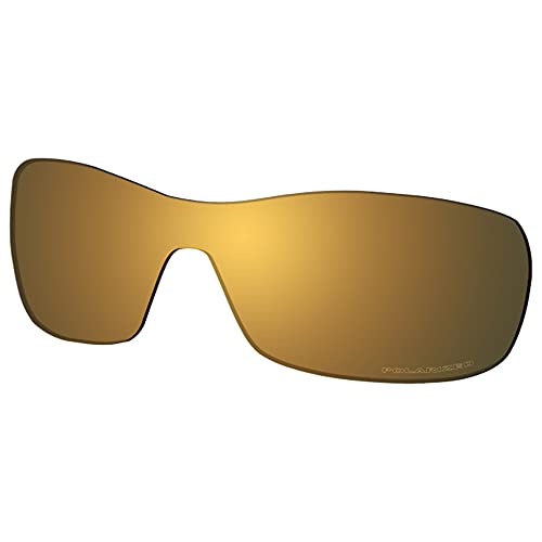 Saucer Premium Ersatzgläser für Oakley Antix Sonnenbrillen High Defense - Bronze Gold Polarisiert von Saucer