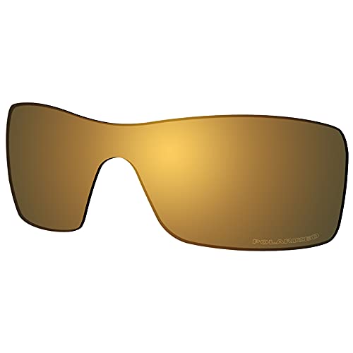 Saucer Premium Ersatzgläser für Oakley Batwolf OO9101 Sonnenbrillen High Defense - Bronze Gold Polarisiert von Saucer