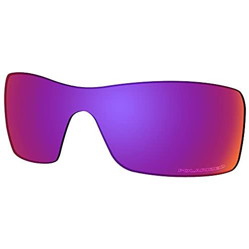 Saucer Premium Ersatzgläser für Oakley Batwolf OO9101 Sonnenbrillen High Defense - Midnight Sun Polarisiert von Saucer
