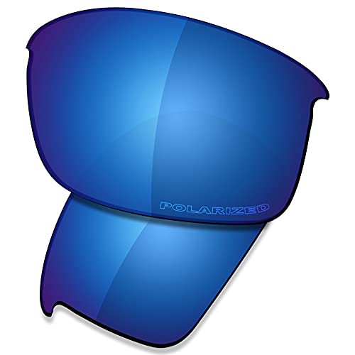 Saucer Premium Ersatzgläser für Oakley Bottle Rocket OO9164 Sonnenbrillen High Defense - Midnight Blue Polarisiert von Saucer