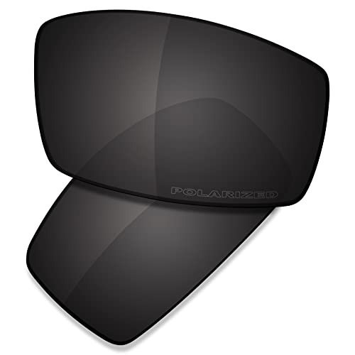 Saucer Premium Ersatzgläser für Oakley Canteen 2006 Sonnenbrillen High Defense - Carbon Black Polarisiert von Saucer