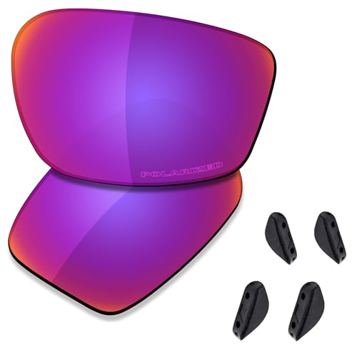 Saucer Premium Ersatzgläser für Oakley Chainlink OO9247 Sonnenbrillen High Defense - Midnight Sun Polarisiert von Saucer