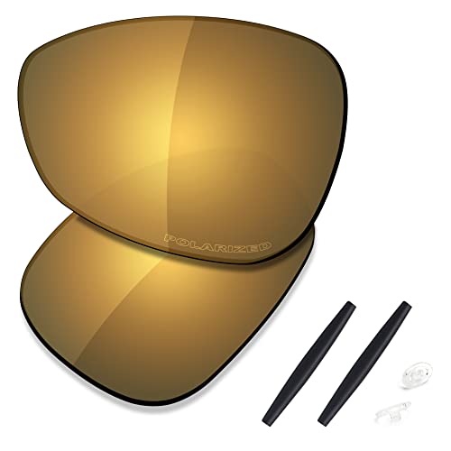 Saucer Premium Ersatzgläser für Oakley Crosshair 1.0 (2005) Sonnenbrillen High Defense - Bronze Gold Polarisiert von Saucer