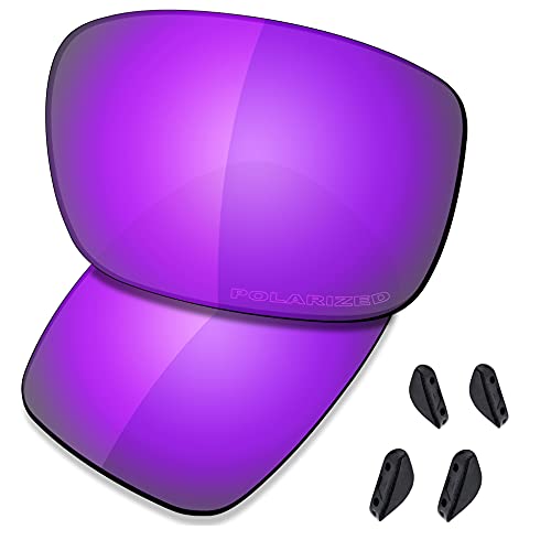 Saucer Premium Ersatzgläser für Oakley Drop Point OO9367 Sonnenbrillen High Defense - Violet Purple Polarisiert von Saucer