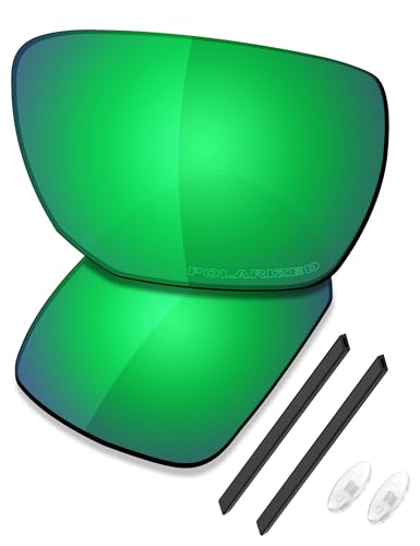 Saucer Premium Ersatzgläser für Oakley Ejector OO4142 Sonnenbrillen High Defense - Jade Green Polarisiert Saucer Premium Ersatzgläser für Oakley Ejector OO4142 Sonnenbrillen High Defense - Jade Green Polarisiert von Saucer