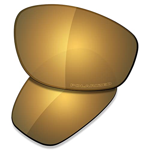 Saucer Premium Ersatzgläser für Oakley Encounter OO9091 Sonnenbrillen High Defense - Bronze Gold Polarisiert von Saucer