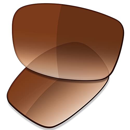 Saucer Premium Ersatzgläser für Oakley Fives Squared Sonnenbrillen High Defense - Brown Gradient Tint Polarisiert von Saucer