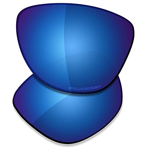 Saucer Premium Ersatzgläser für Oakley Frogskins LX OO2043 Sonnenbrillen High Defense - Midnight Blue Polarisiert von Saucer