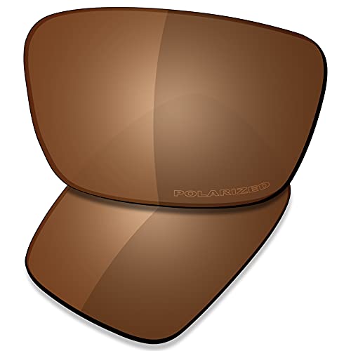 Saucer Premium Ersatzgläser für Oakley Fuel Cell OO9096 Sonnenbrillen High Defense - Amber Brown Polarisiert von Saucer