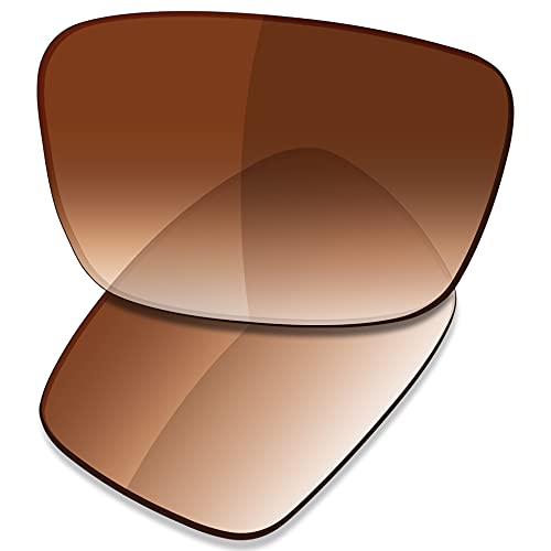 Saucer Premium Ersatzgläser für Oakley Fuel Cell OO9096 Sonnenbrillen High Defense - Brown Gradient Tint Polarisiert von Saucer