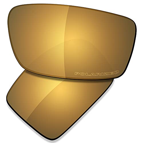 Saucer Premium Ersatzgläser für Oakley Gascan Sonnenbrillen High Defense - Bronze Gold Polarisiert von Saucer