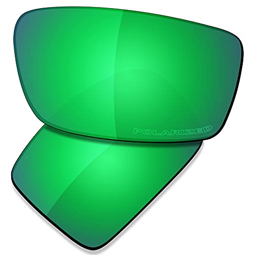 Saucer Premium Ersatzgläser für Oakley Gascan Sonnenbrillen High Definition - Jade Green Polarisiert von Saucer