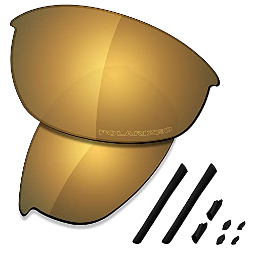 Saucer Premium Ersatzgläser für Oakley Half Jacket Sonnenbrillen High Defense - Bronze Gold Polarisiert von Saucer