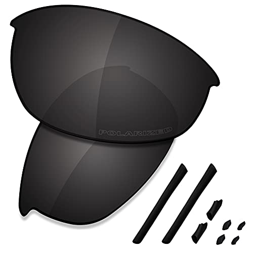 Saucer Premium Ersatzgläser für Oakley Half Jacket Sonnenbrillen High Definition - Carbon Black Polarisiert von Saucer